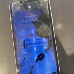 iPhoneXRの画面に黒いシミ！画面の表示不良の修理はスマップル渋谷本店に！