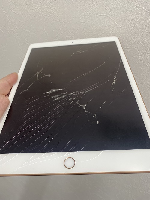 iPadのガラス割れ